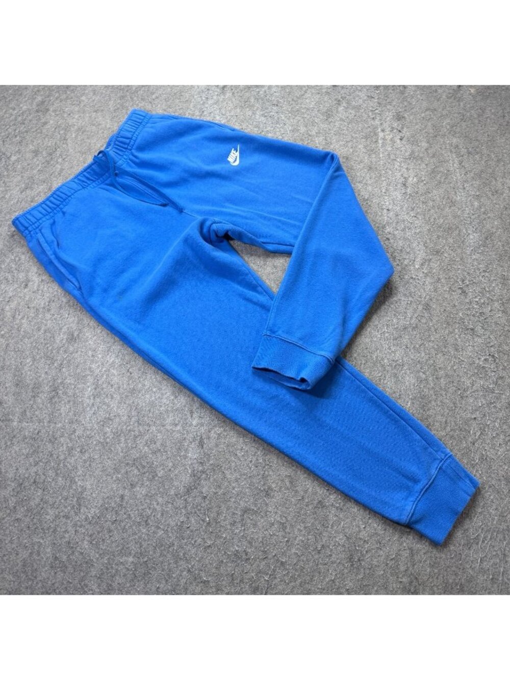 Nike Sportswear Club Fleece Joggers Men L Blue Tapered 28" Sweatpants BV2671 b51